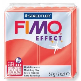 Fimo effect 204 Traslucent rosso