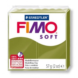 Fimo soft 57 Verde Oliva