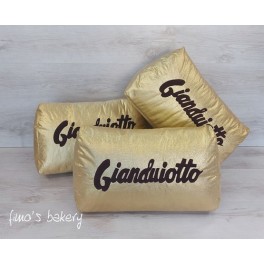 Cuscino Gianduiotto
30x45x20cm