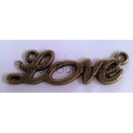 Charm Love colore bronzo